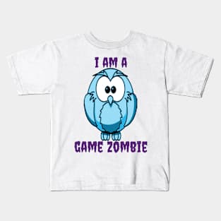 I AM A GAME ZOMBIE Kids T-Shirt